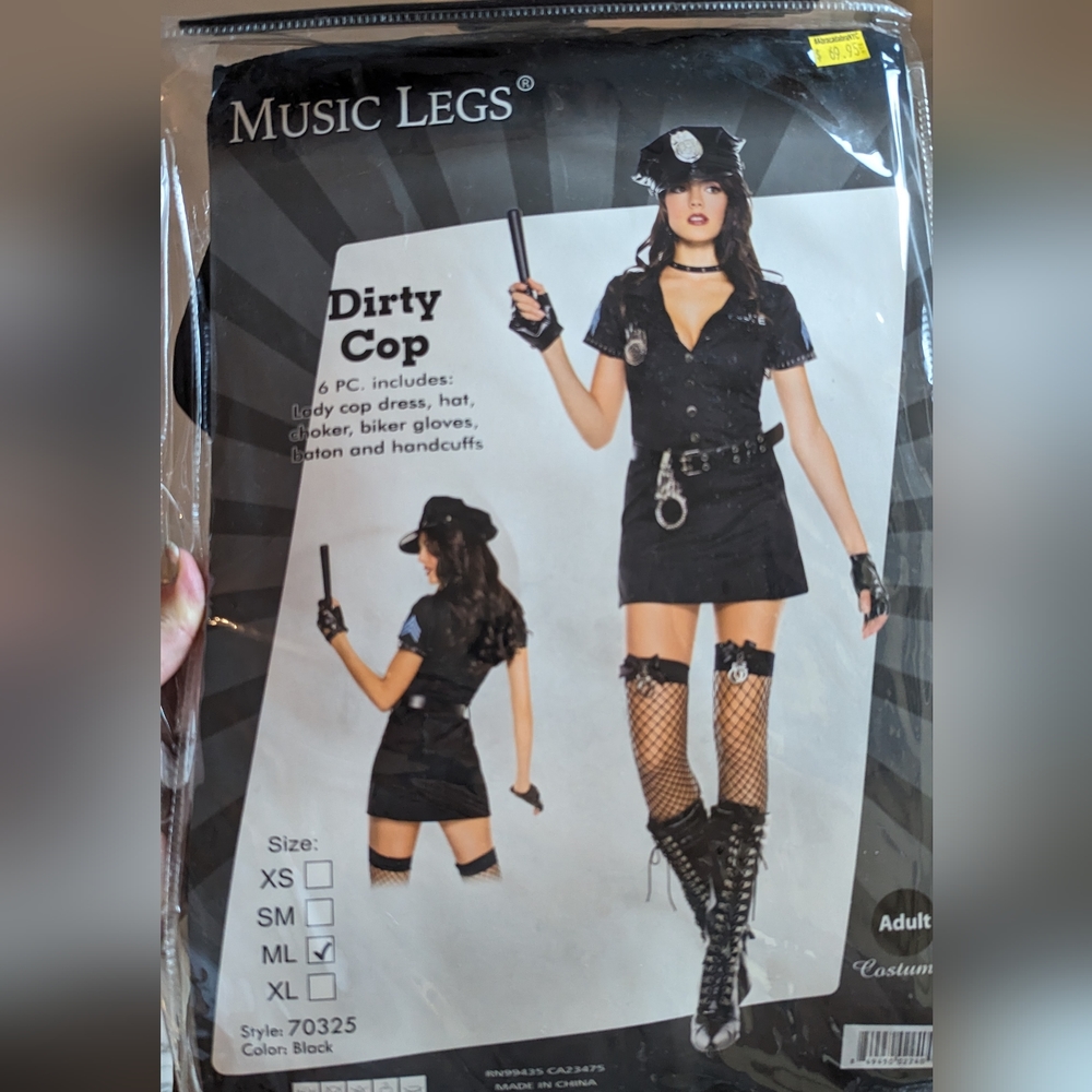 Dirty Cop female costume